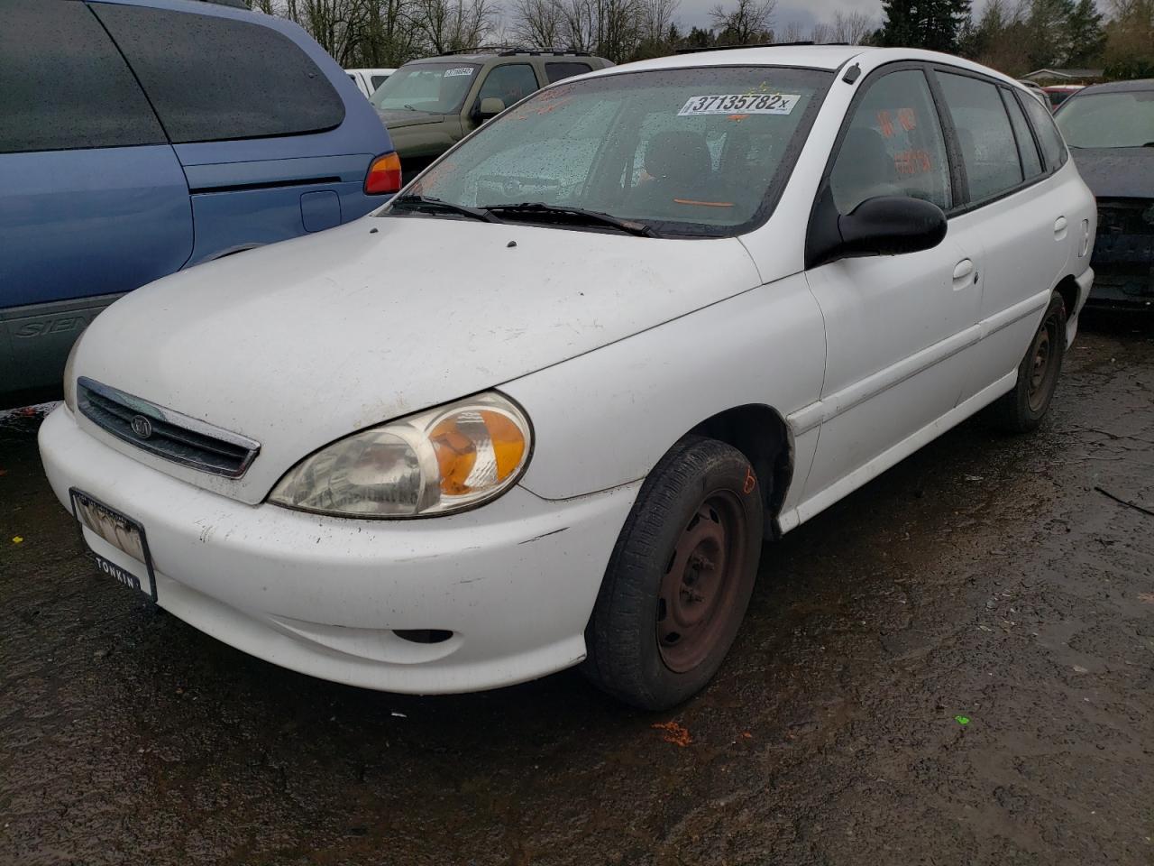Photo 2 from auction – 2002 KIA RIO CINCO with VIN KNADC163526054794