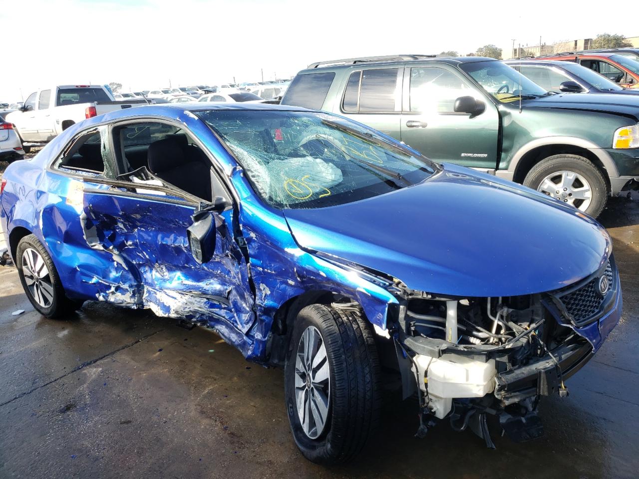 Photo 9 from auction – 2013 KIA FORTE EX with VIN KNAFU6A29D5655006
