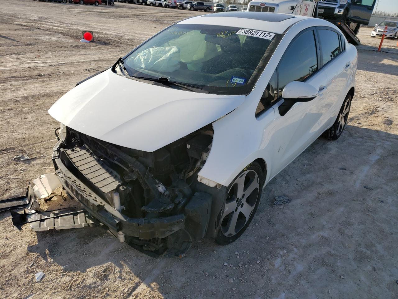 Photo 2 from auction – 2013 KIA RIO EX with VIN KNADN4A38D6236852