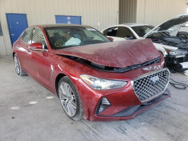 Photo 1 from auction – 2020 GENESIS G70 ELITE with VIN KMTG34LA6LU062857