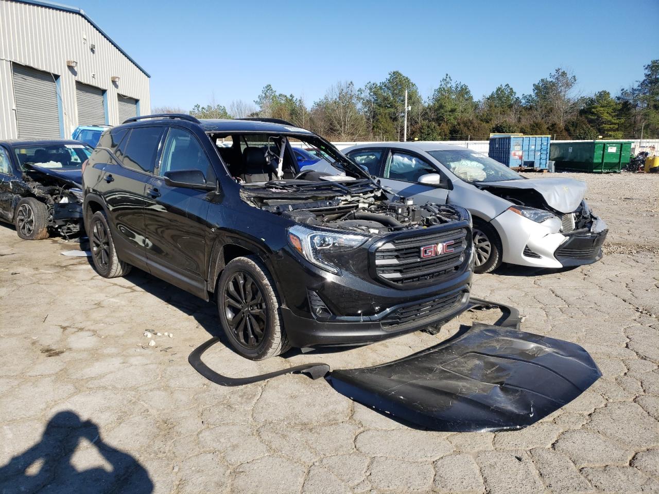 GMC TERRAIN SL 2019 with VIN 3GKALPEX4KL266352 - Photo from auction