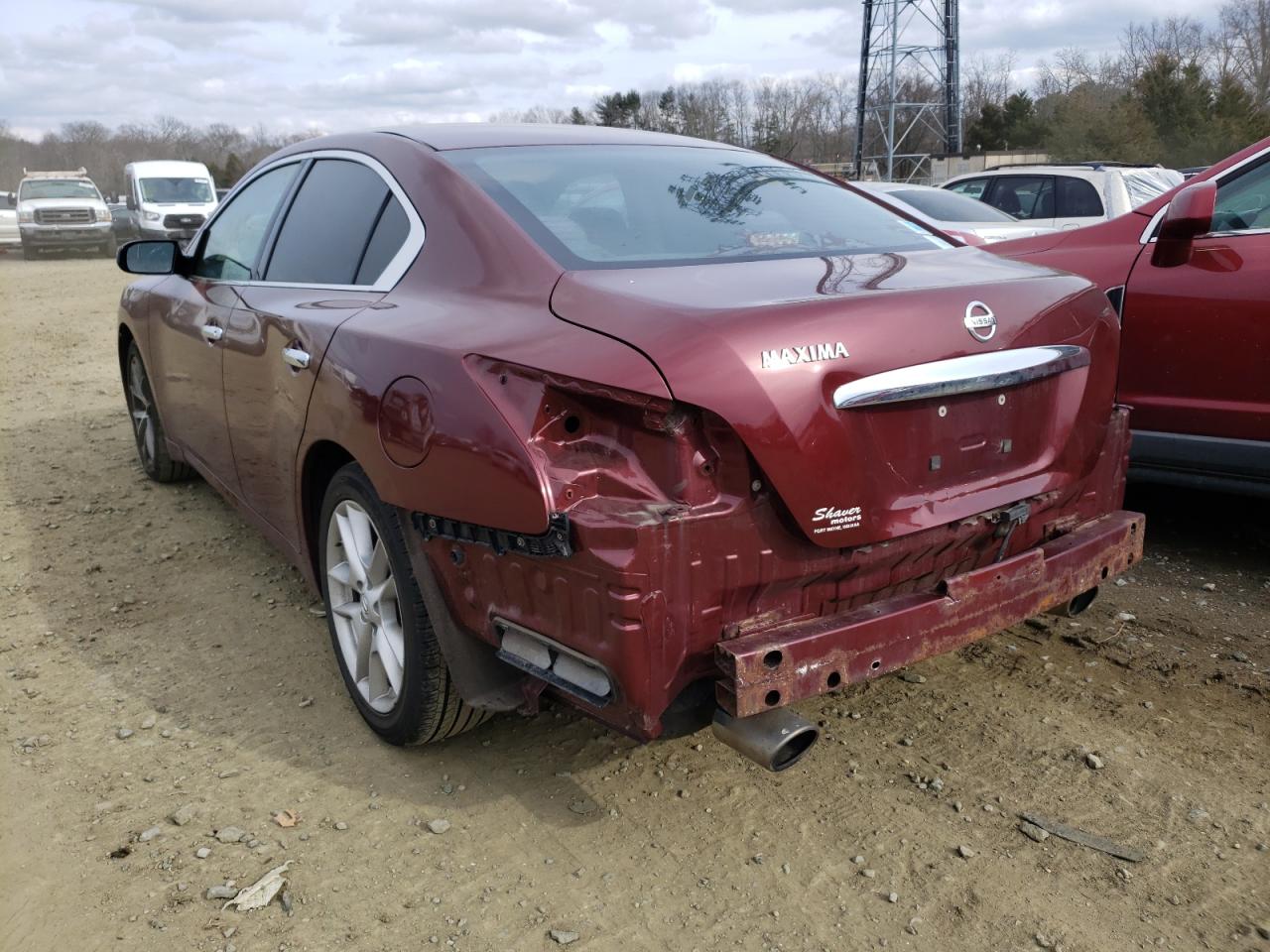 Photo 3 from auction – 2011 NISSAN MAXIMA S with VIN 1N4AA5AP9BC815234
