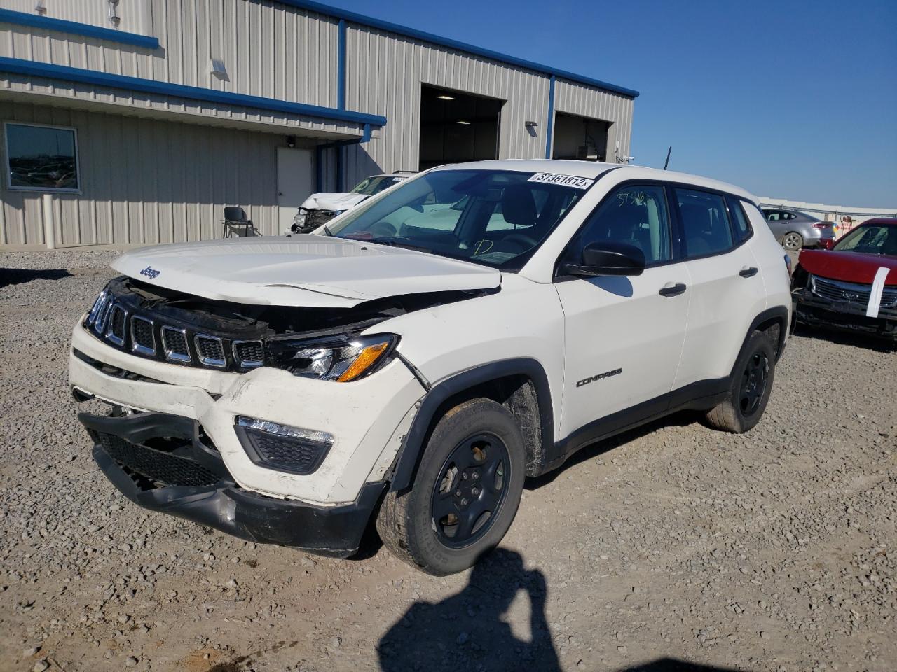 Photo 2 from auction – 2018 JEEP COMPASS SP with VIN 3C4NJCAB9JT468057