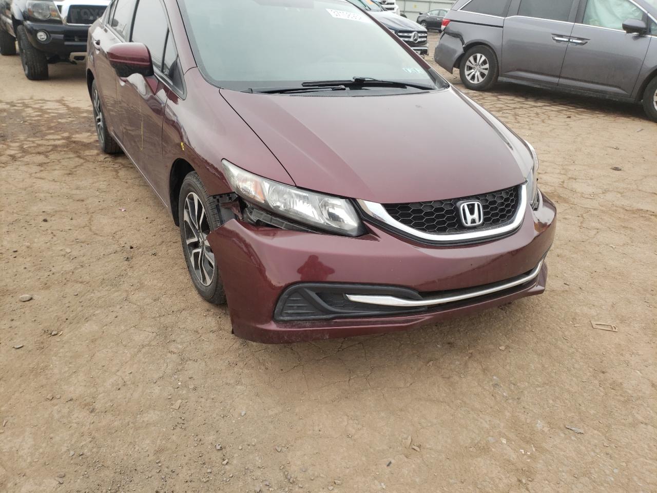 Photo 9 from auction – 2015 HONDA CIVIC EX with VIN 19XFB2F81FE211303