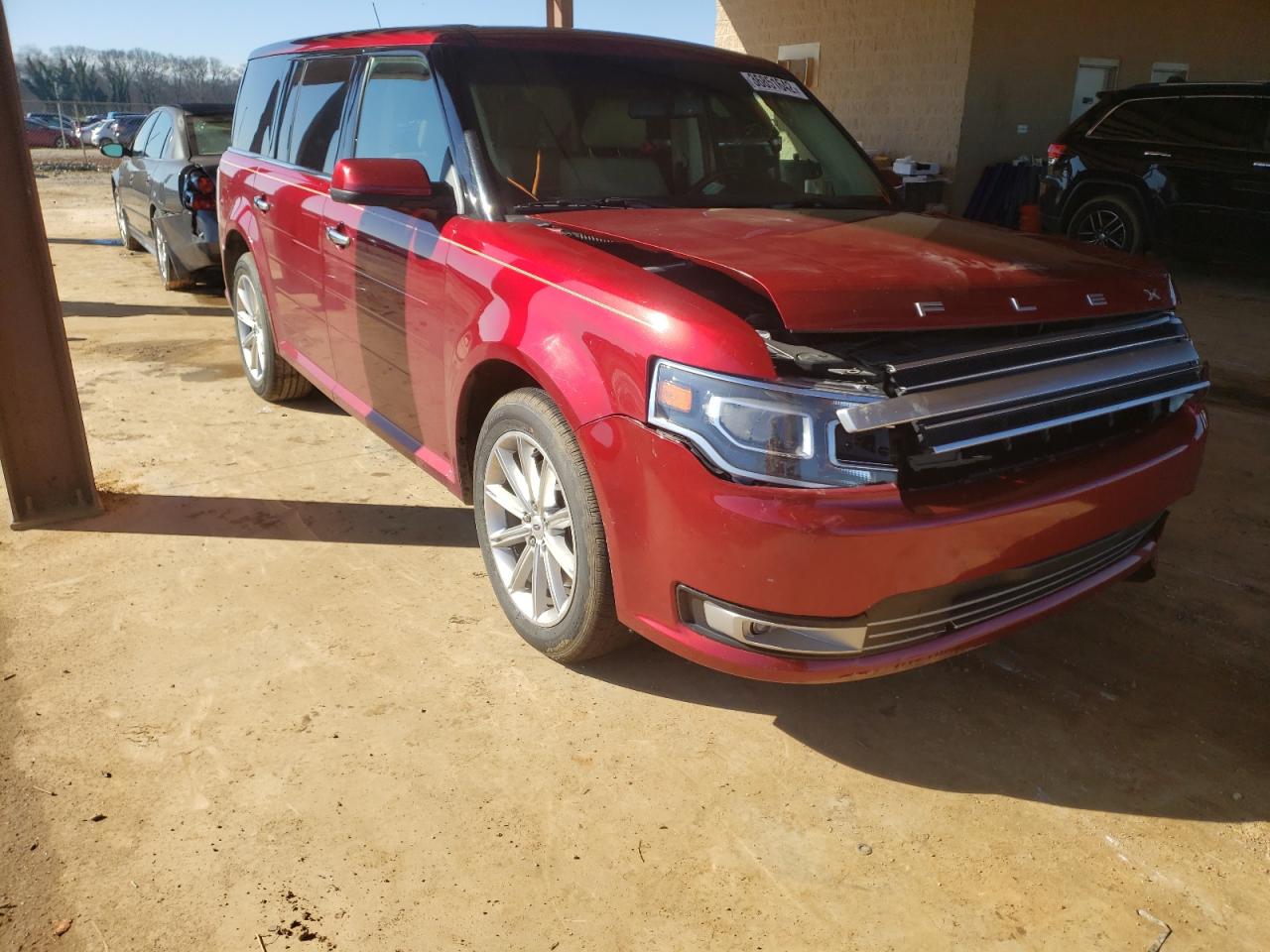 FORD FLEX LIMIT 2017 with VIN 2FMGK5D81HBA03646 - Photo from auction