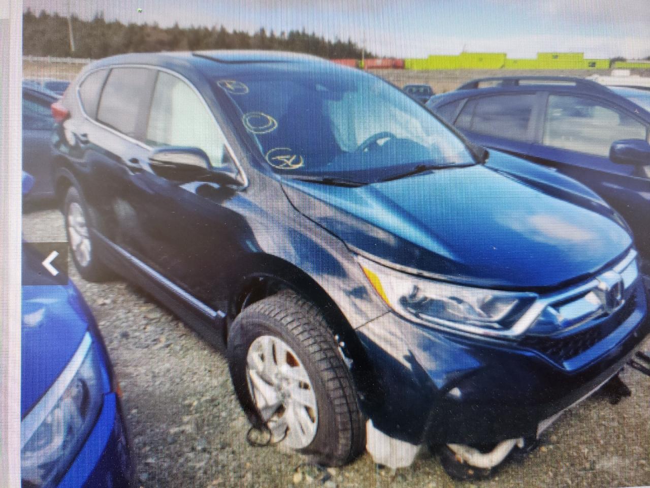 HONDA CR-V EX 2019 with VIN 2HKRW2H58KH151580 - Photo from auction