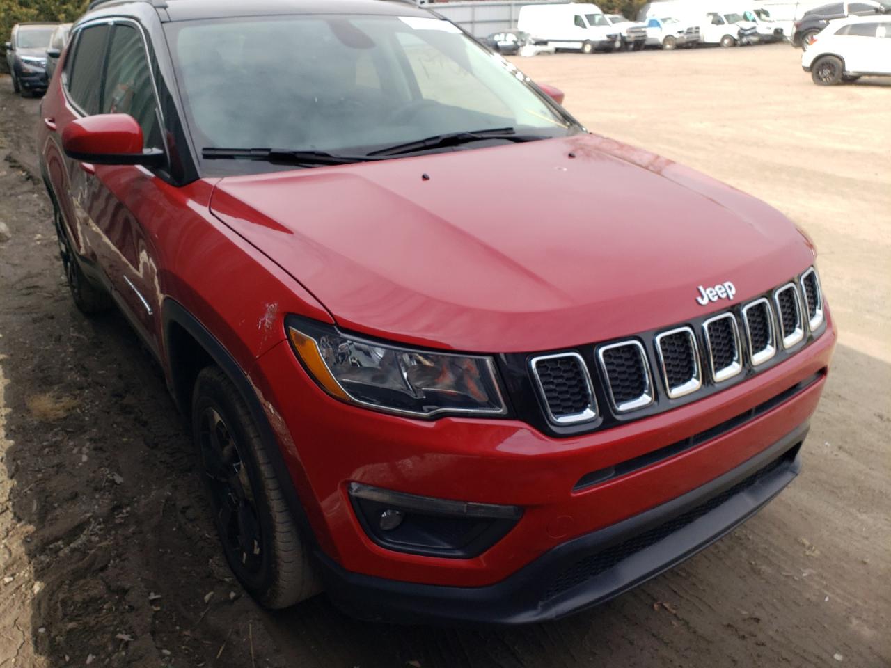 JEEP COMPASS LA 2018 with VIN 3C4NJDBB6JT142852 - Photo from auction