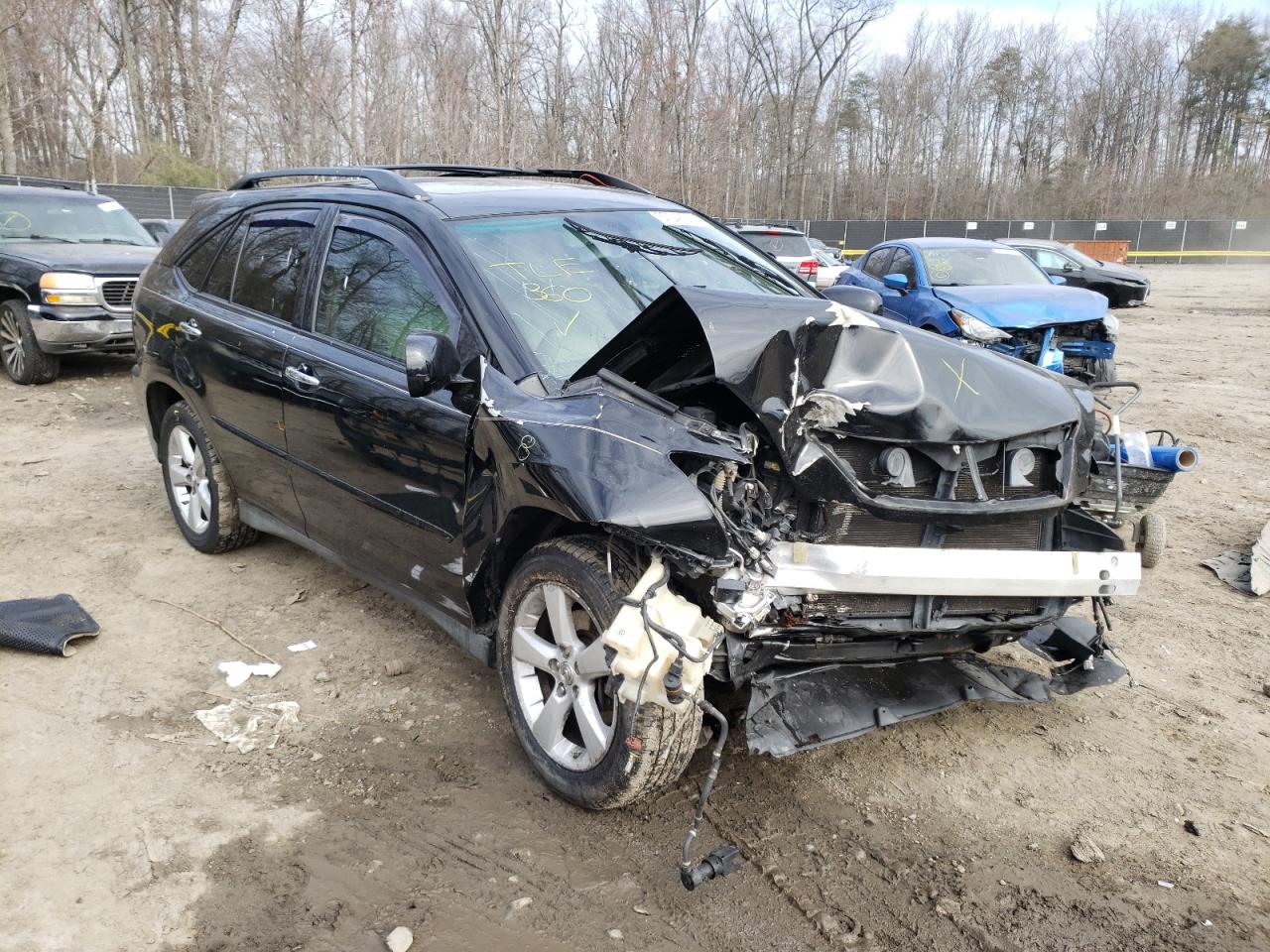 LEXUS RX 350 2008 with VIN 2T2HK31U98C067435 - Photo from auction