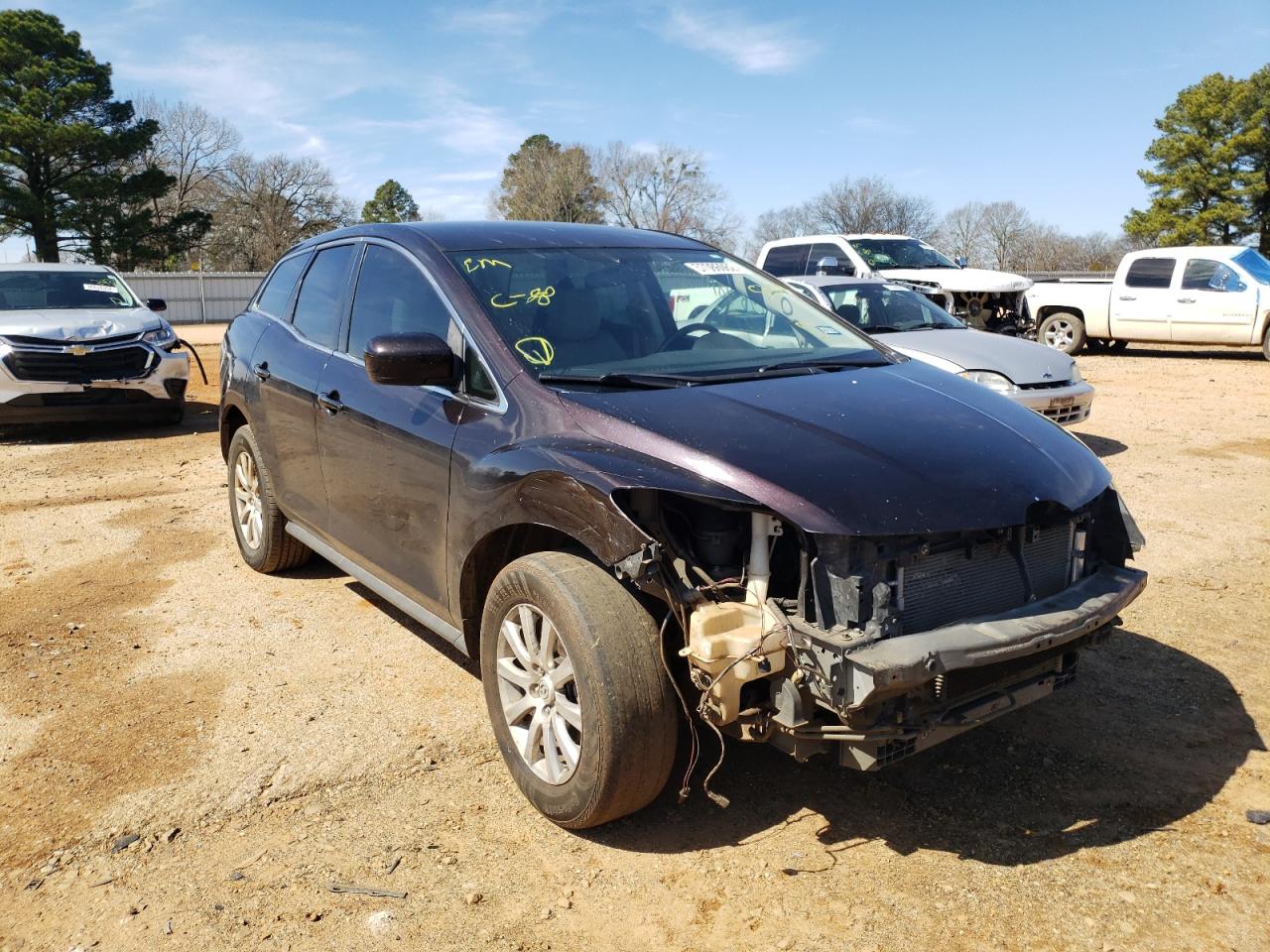 MAZDA CX-7 2012 with VIN JM3ER2BM1C0415301 - Photo from auction
