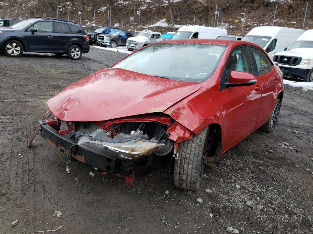 Photo 2 from auction – 2019 TOYOTA COROLLA L with VIN 2T1BURHE2KC130839