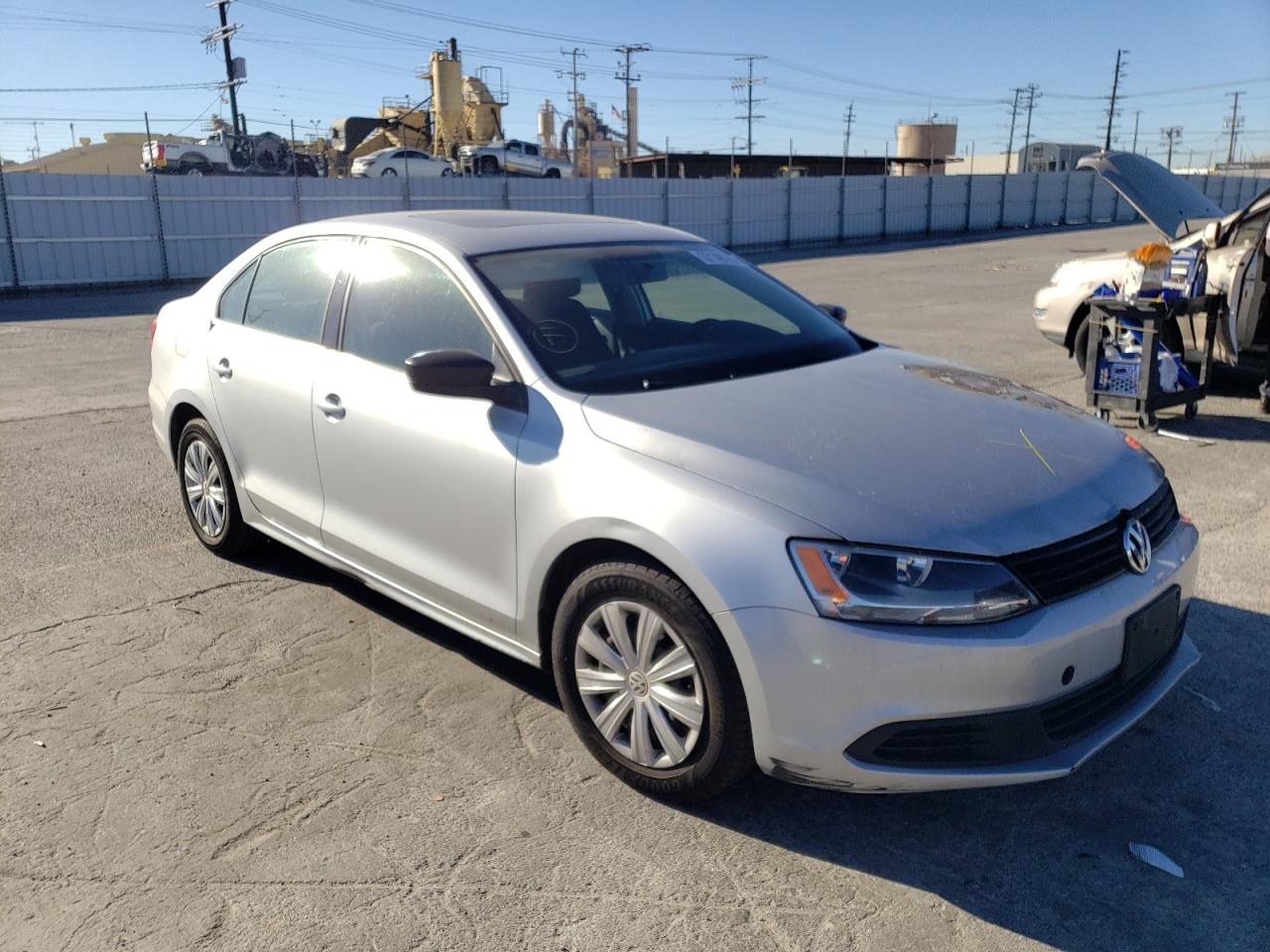 VOLKSWAGEN JETTA BASE 2012 with VIN 3VW2K7AJ6CM304399 - Photo from auction