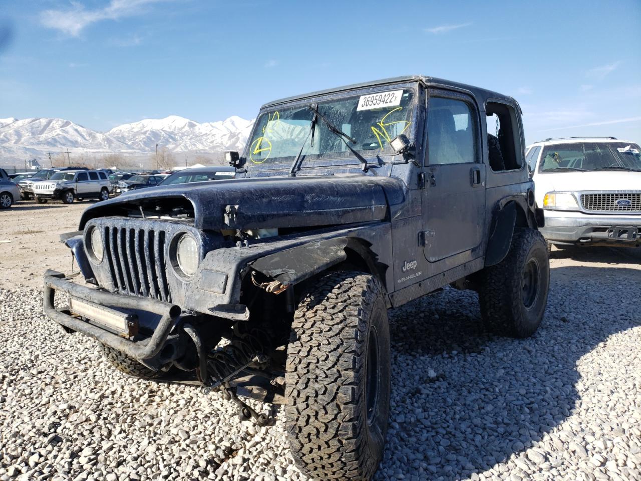 Photo 2 from auction – 2006 JEEP WRANGLER X with VIN 1J4FA39S46P765879