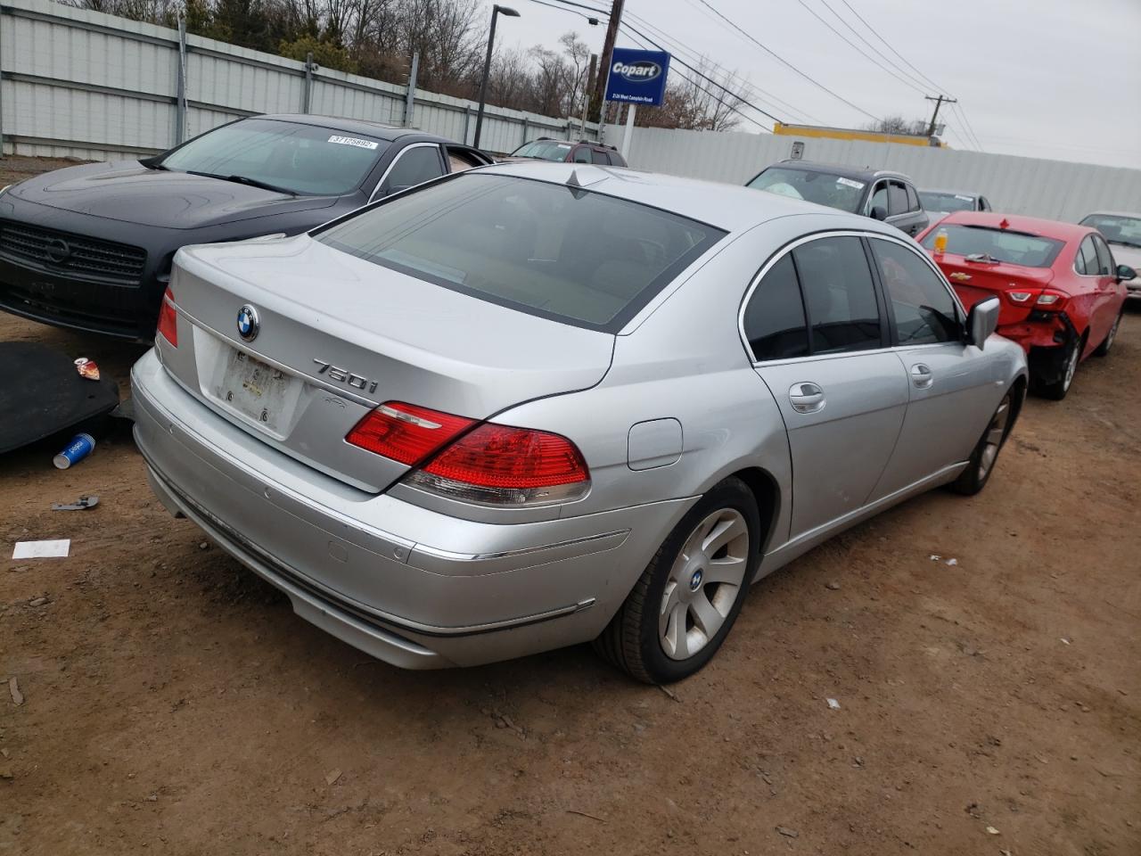 Photo 4 from auction – 2007 BMW 750 with VIN WBAHL83577DT08413