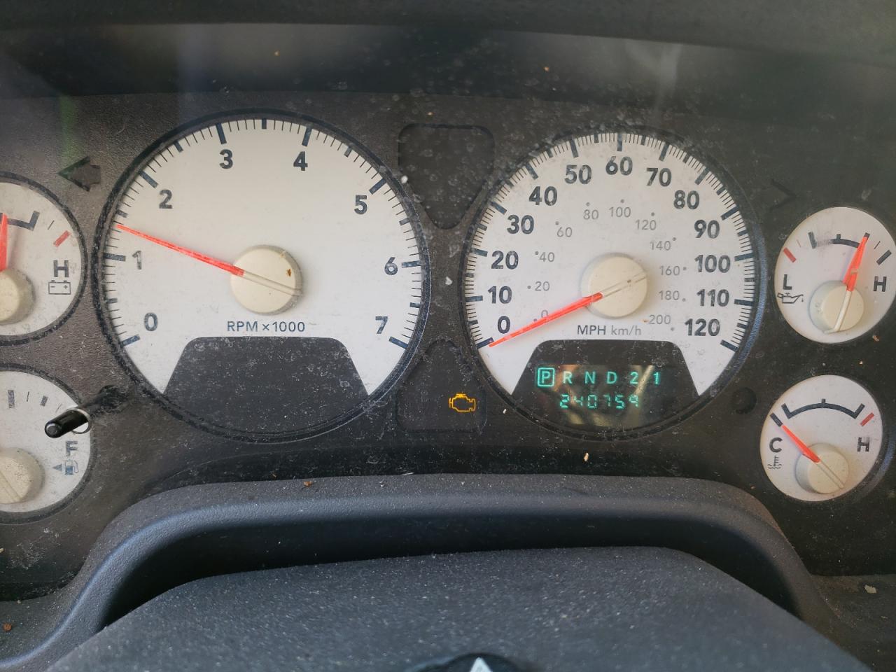 Photo 8 from auction – 2007 DODGE RAM 1500 S with VIN 1D7HA18227S272775