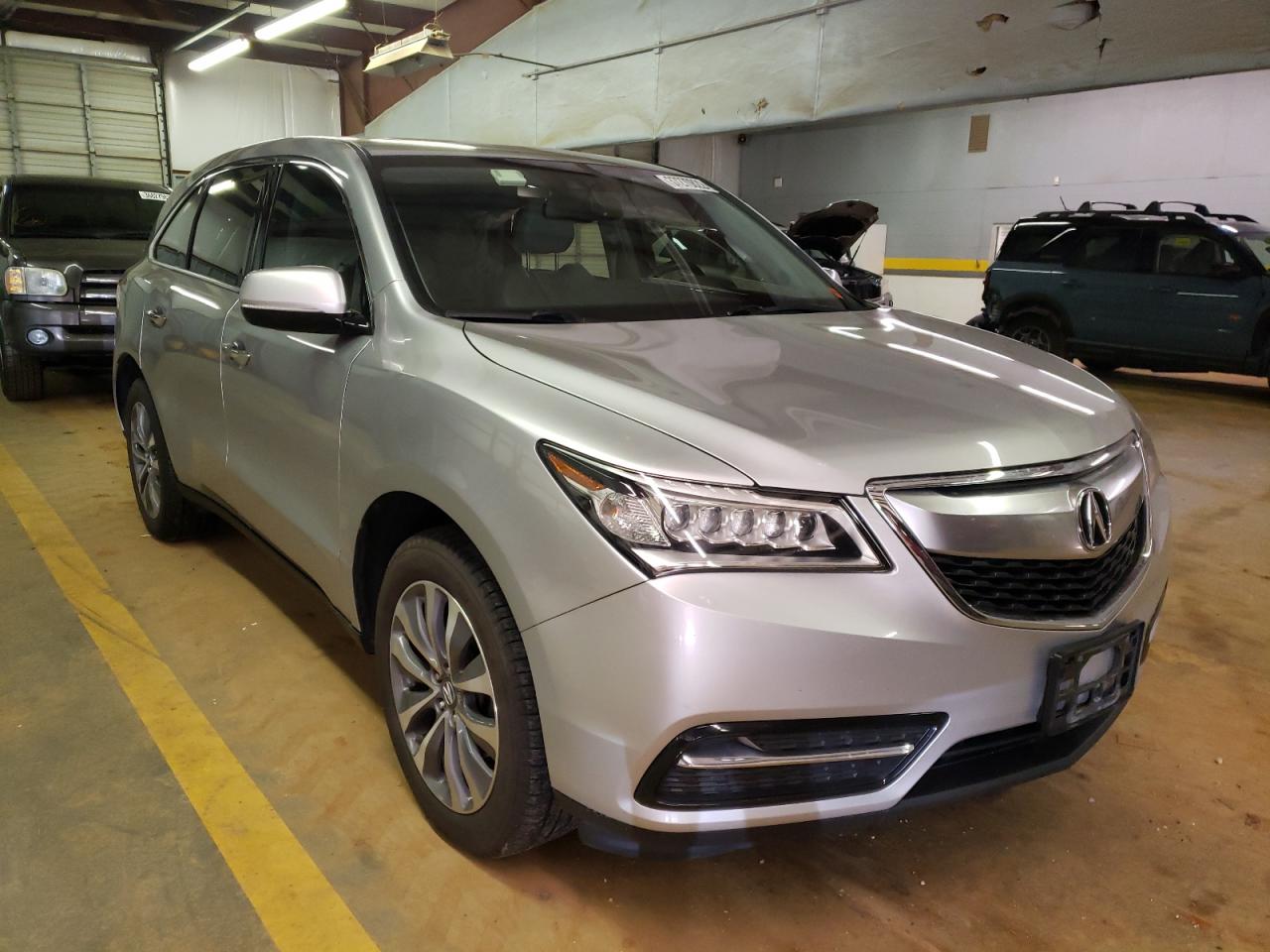 ACURA MDX TECHNO 2015 with VIN 5FRYD4H42FB010186 - Photo from auction