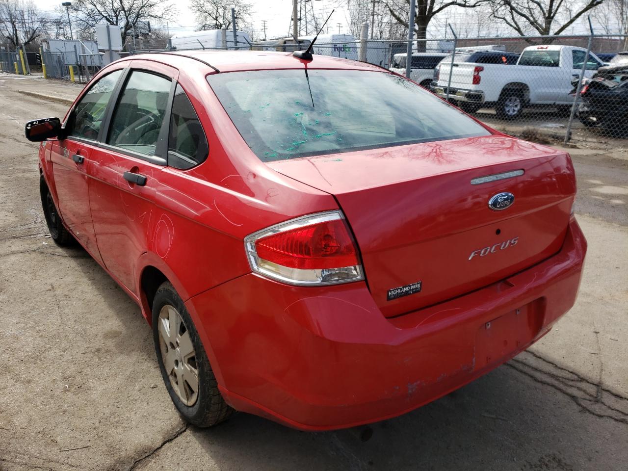 Photo 3 from auction – 2008 FORD FOCUS S/SE with VIN 1FAHP34N38W144095