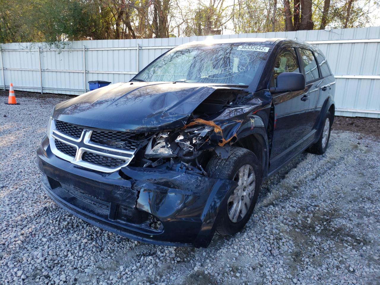 Photo 2 from auction – 2014 DODGE JOURNEY SE with VIN 3C4PDCAB6ET153660