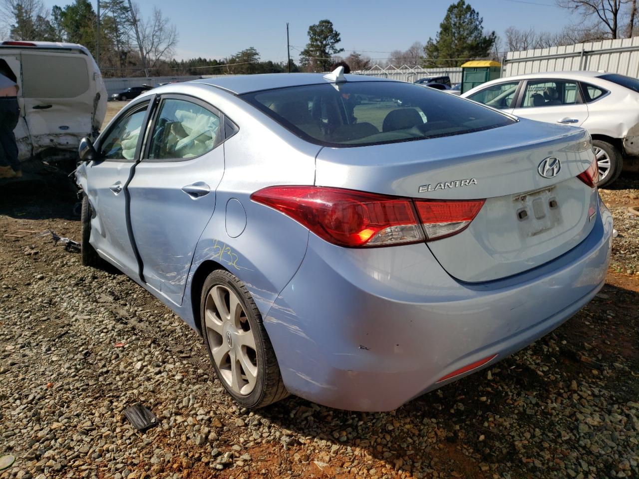 Photo 3 from auction – 2012 HYUNDAI ELANTRA GL with VIN KMHDH4AE6CU260522
