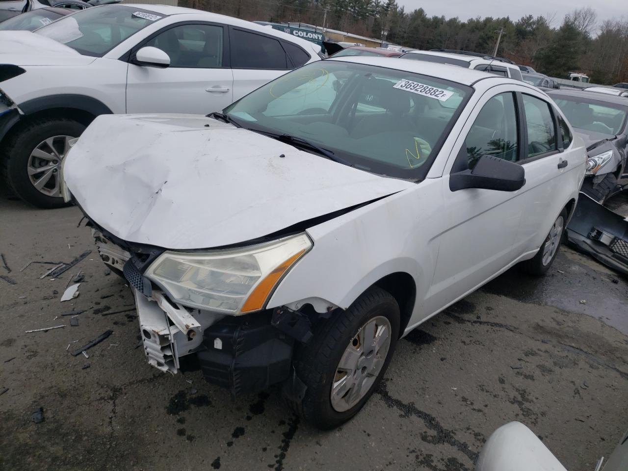 Photo 2 from auction – 2008 FORD FOCUS S/SE with VIN 1FAHP34N68W124214