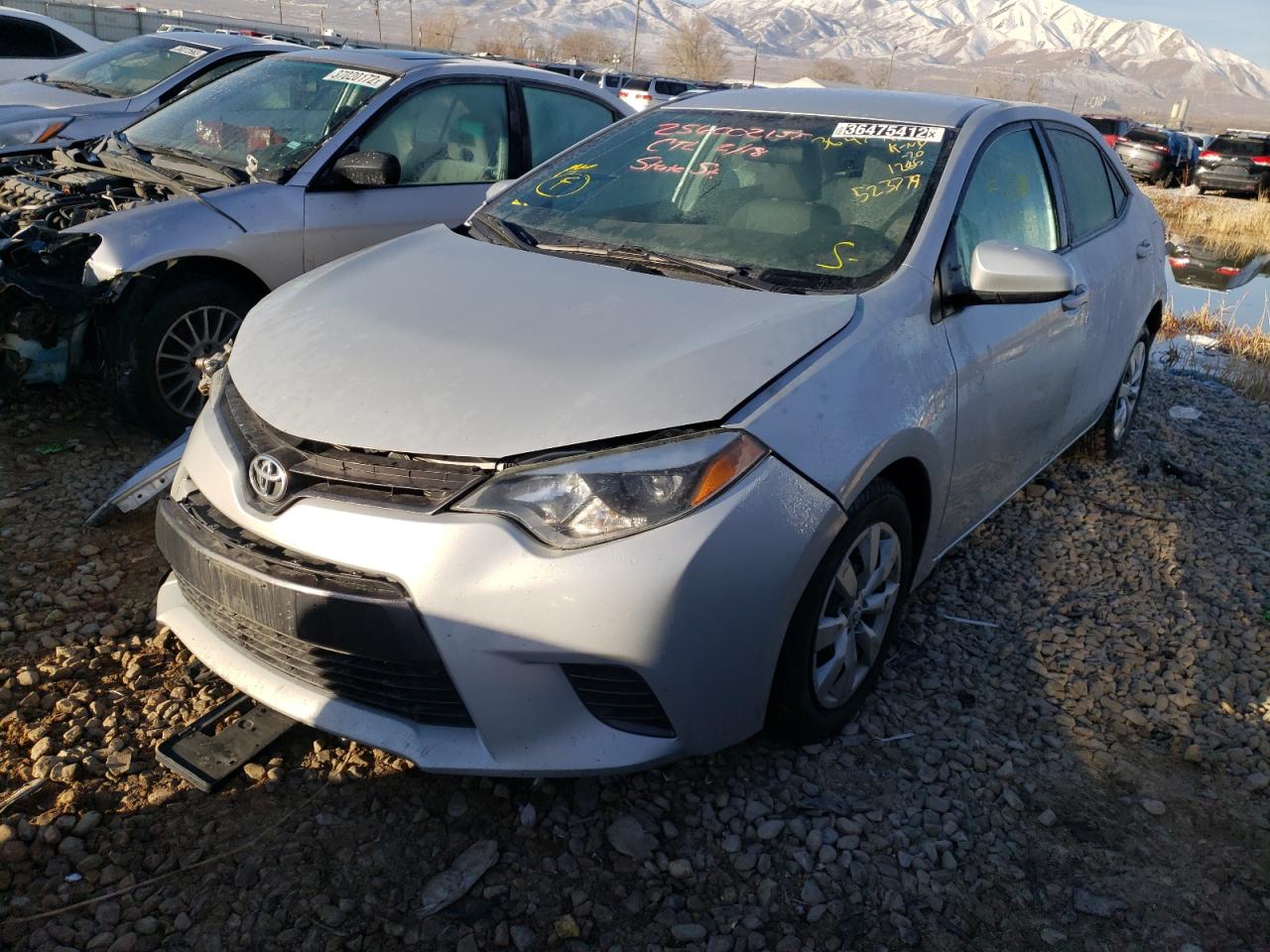 Photo 2 from auction – 2016 TOYOTA COROLLA L with VIN 2T1BURHE4GC523779