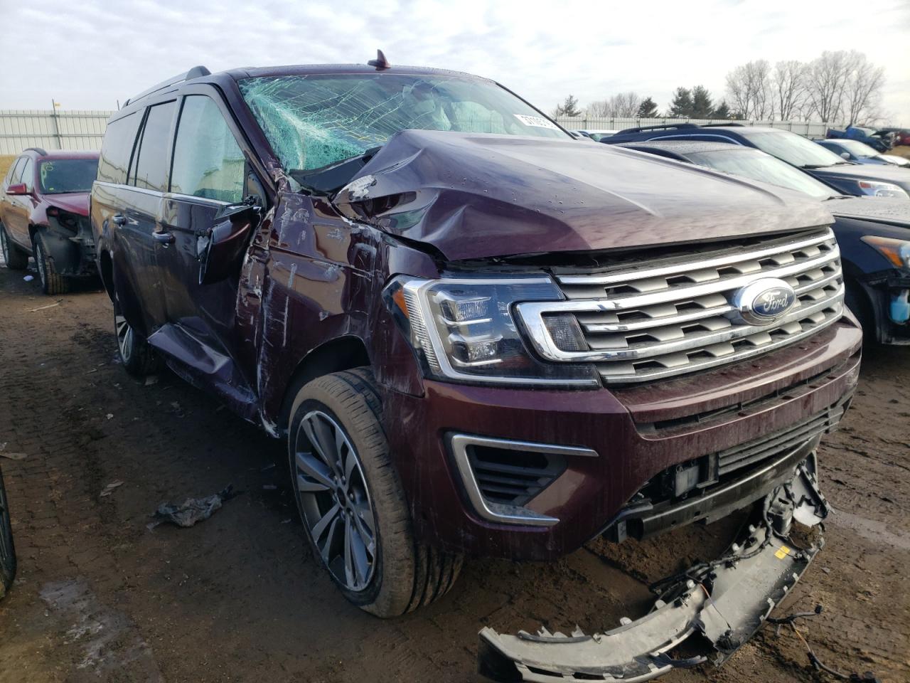 FORD EXPEDITION 2021 with VIN 1FMJK2AT0MEA52977 - Photo from auction