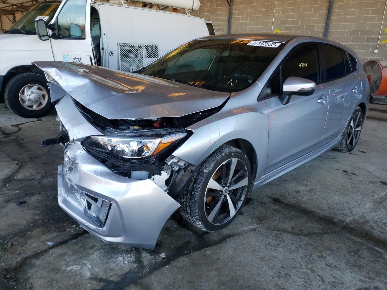 Photo 2 from auction – 2018 SUBARU IMPREZA SP with VIN 4S3GTAK61J1702191