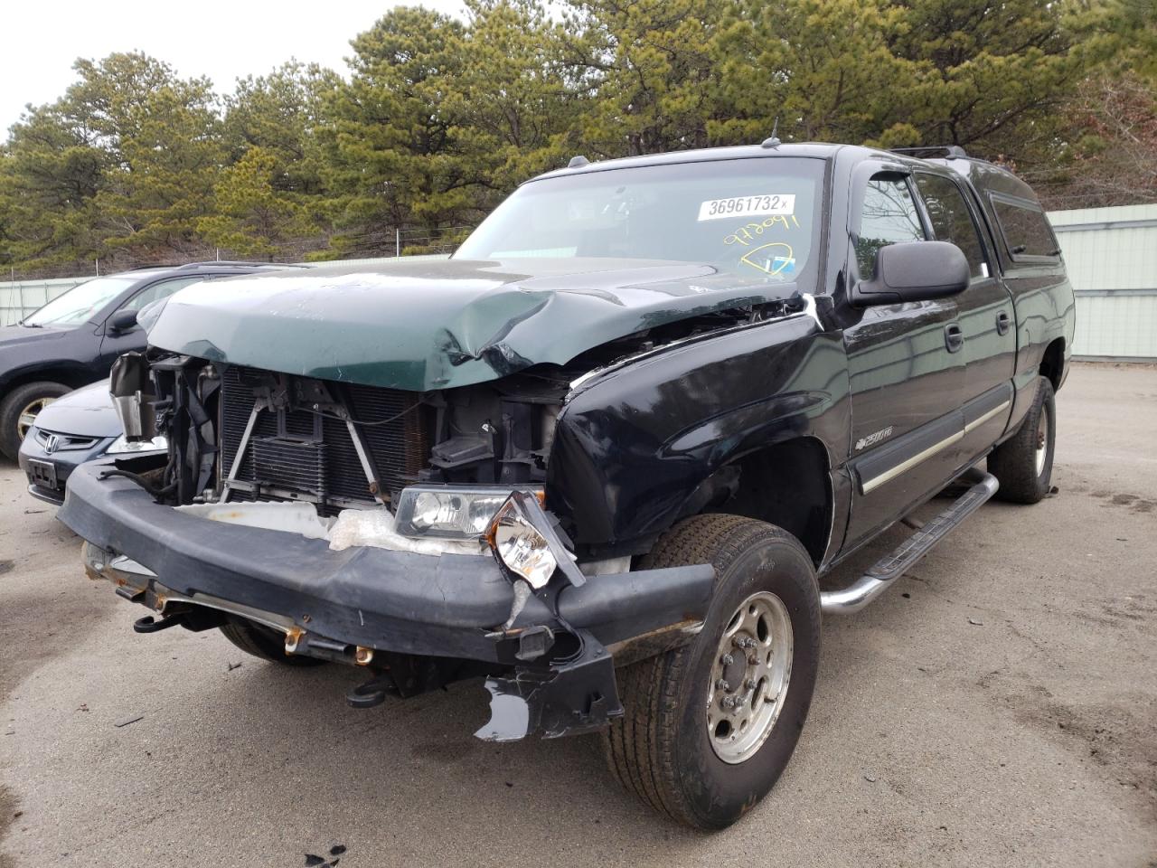 Photo 2 from auction – 2005 CHEVROLET SILVERADO with VIN 1GCHK23U55F972091