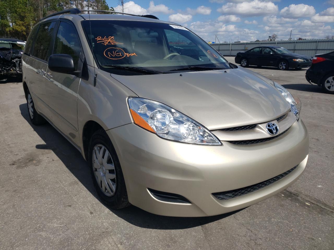 Photo 1 from auction – 2008 TOYOTA SIENNA CE with VIN 5TDZK23C18S176633