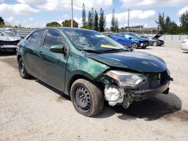 TOYOTA COROLLA L 2016 with VIN 5YFBURHE6GP476285 - Photo from auction
