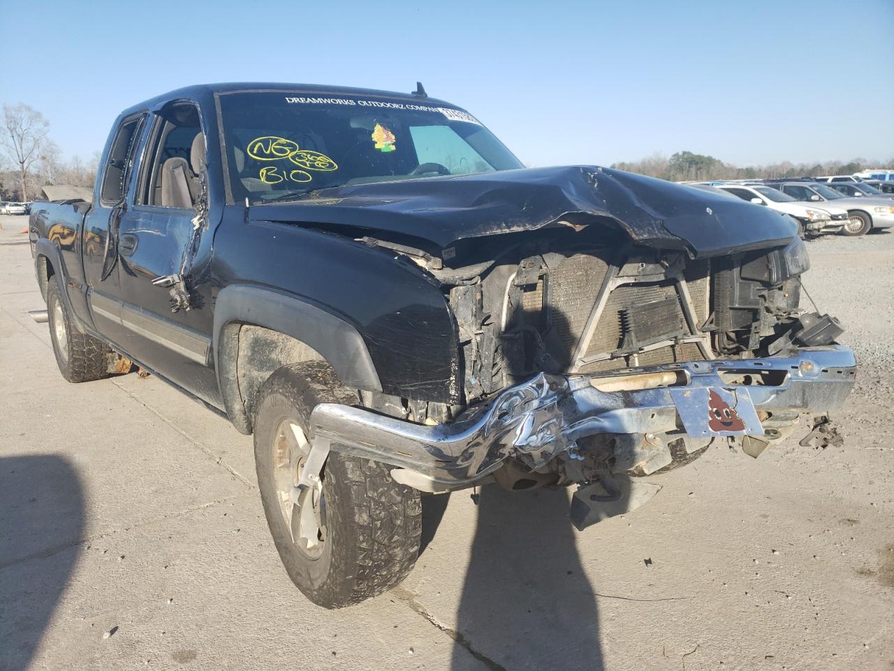 CHEVROLET SILVERADO 2006 with VIN 1GCEK19B76Z142358 - Photo from auction