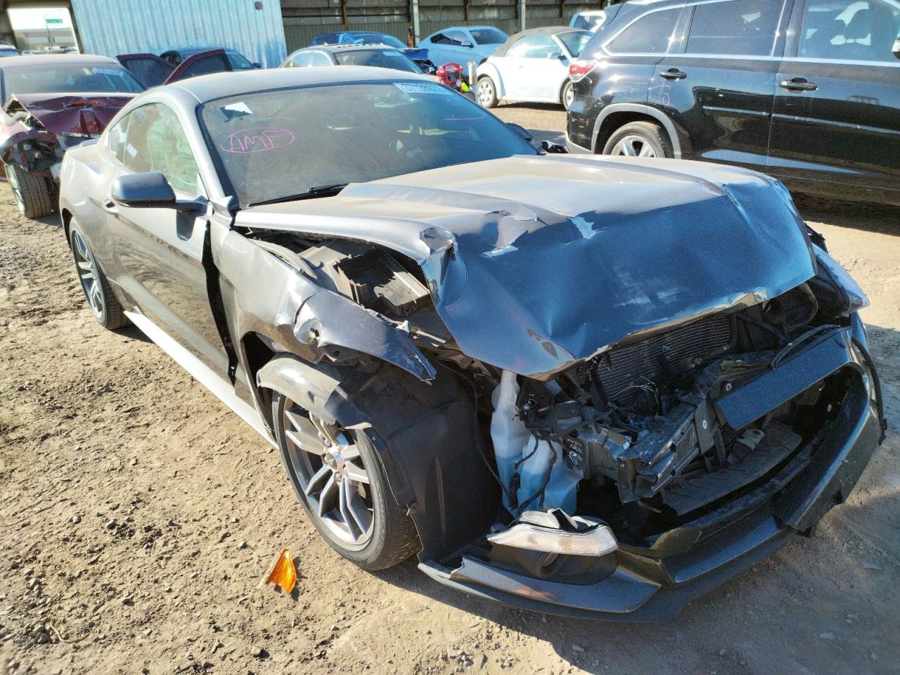 FORD MUSTANG 2017 with VIN 1FA6P8TH3H5336333 - Photo from auction