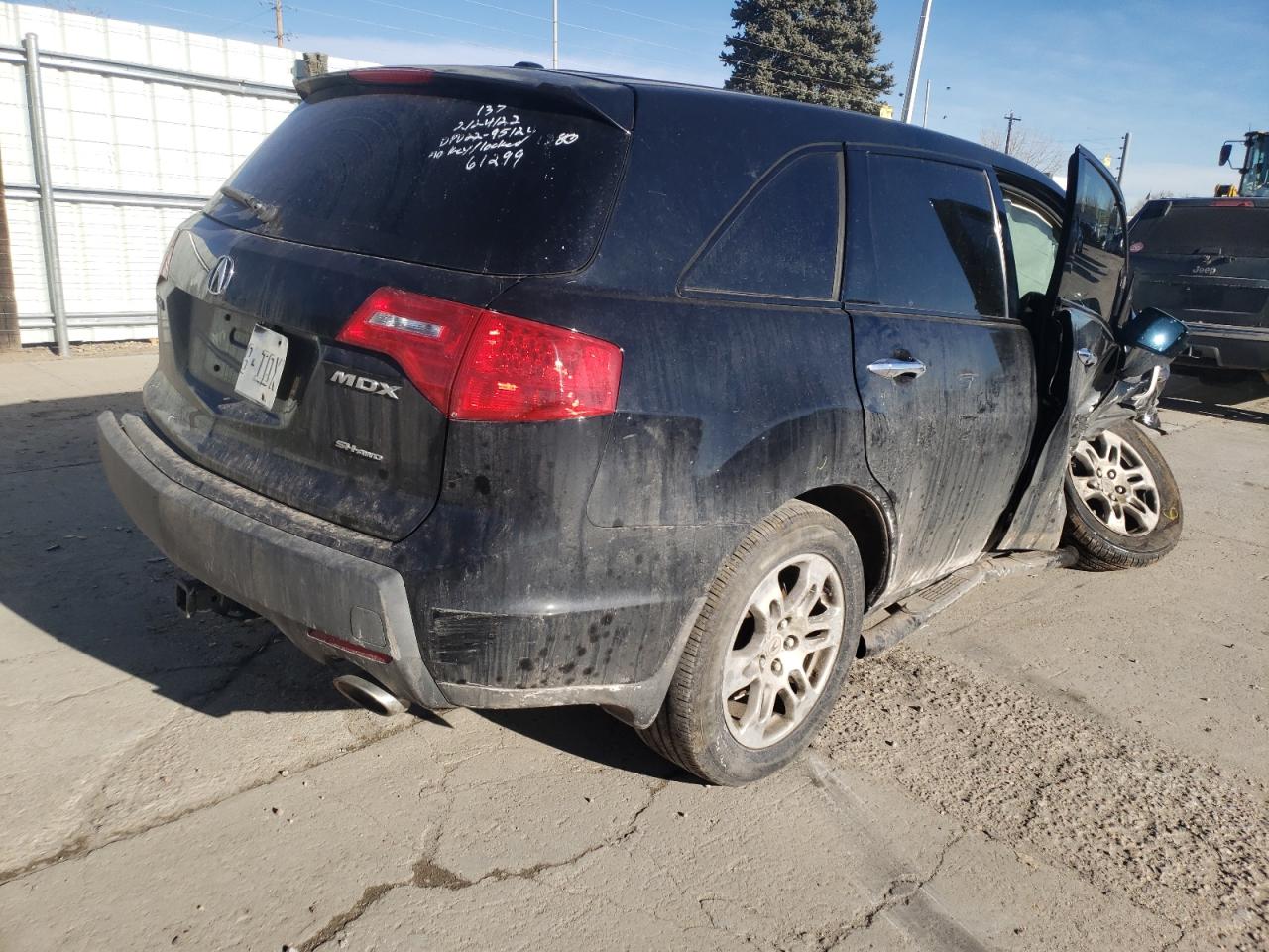 Photo 4 from auction – 2008 ACURA MDX with VIN 2HNYD28278H541380