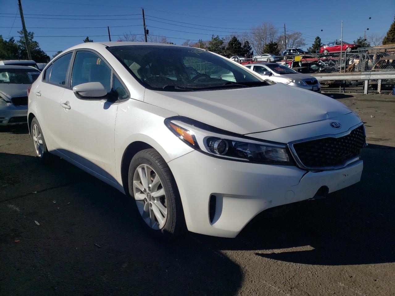 KIA FORTE LX 2017 with VIN 3KPFL4A79HE017838 - Photo from auction