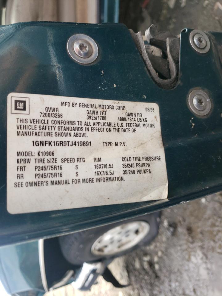 Photo 10 from auction – 1998 GMC SIERRA K15 with VIN 2GTEK19R2W1555455