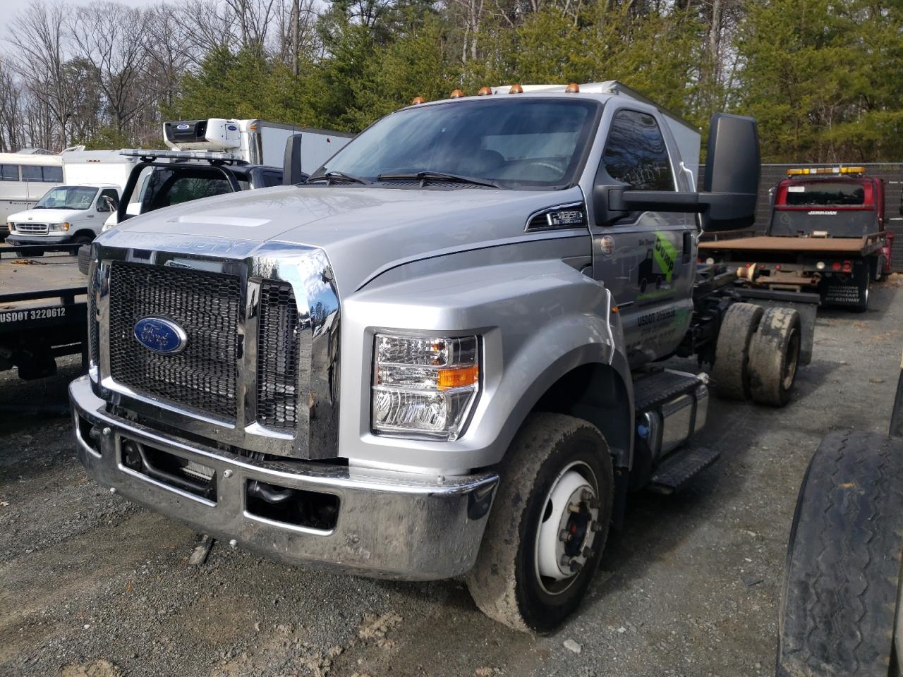 Photo 2 from auction – 2019 FORD F650 SUPER with VIN 1FDNF6DCXKDF08091
