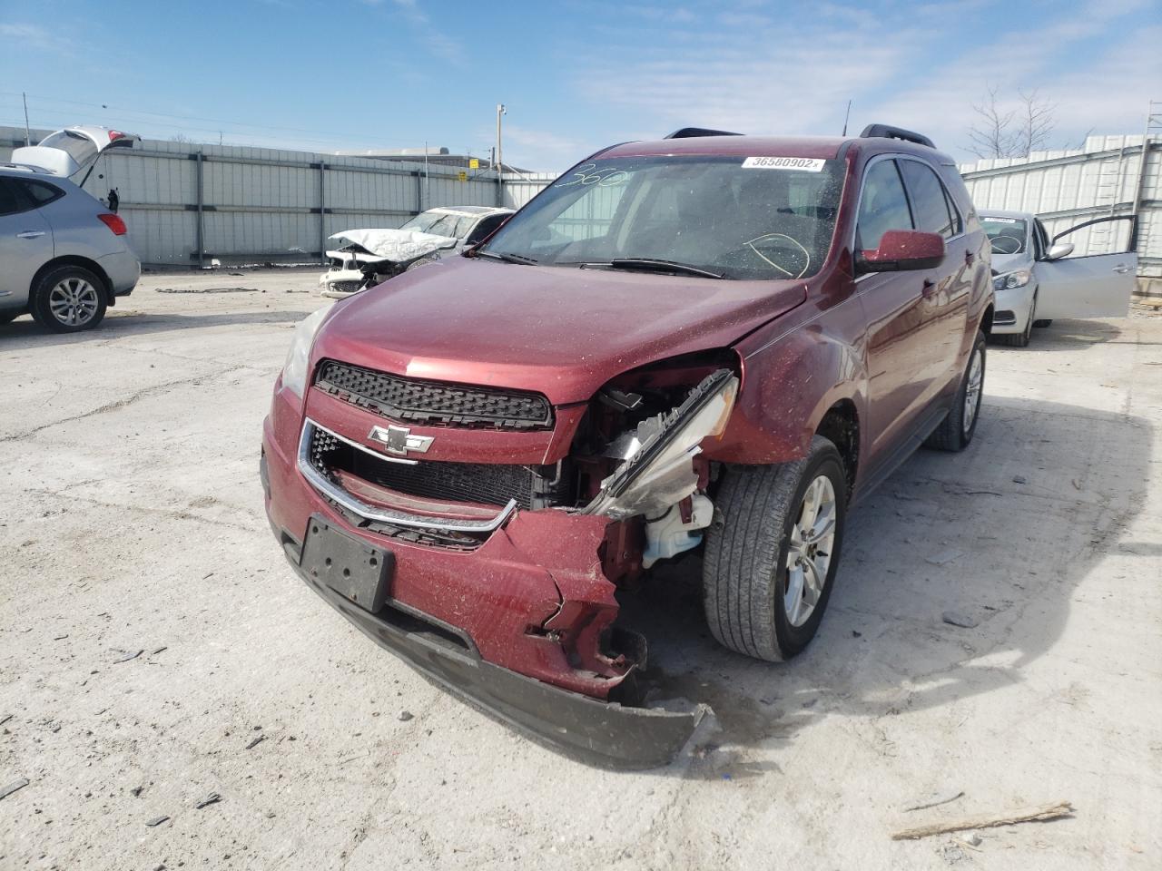 Photo 2 from auction – 2012 CHEVROLET EQUINOX LT with VIN 2GNALDEKXC6206751