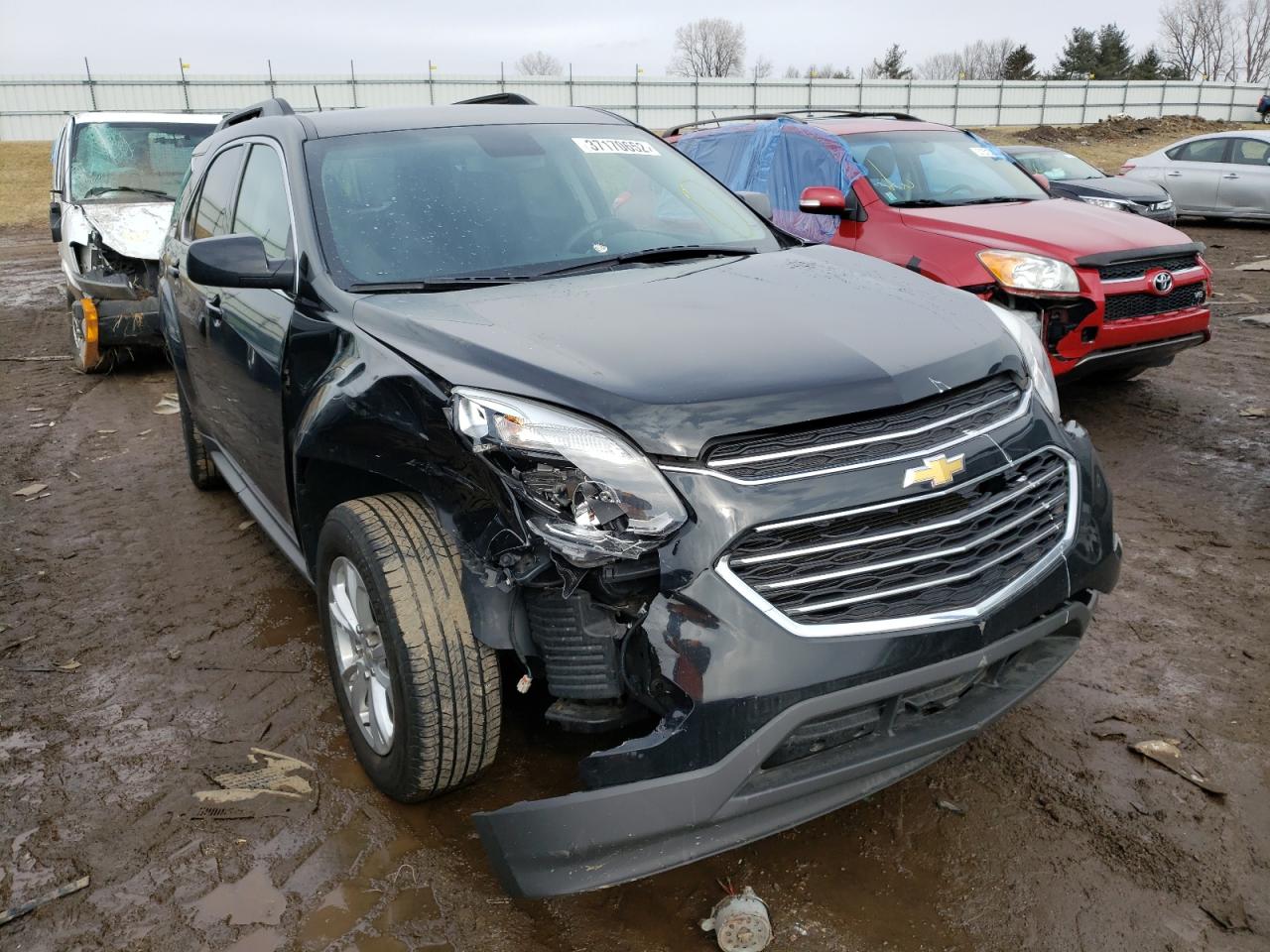 CHEVROLET EQUINOX LT 2016 with VIN 2GNFLFE36G6200834 - Photo from auction