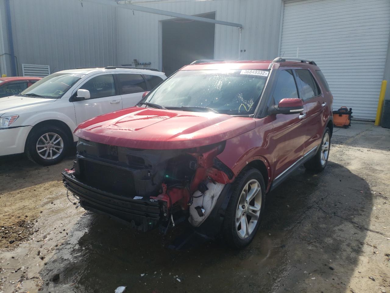 Photo 2 from auction – 2014 FORD EXPLORER L with VIN 1FM5K7F83EGB64116