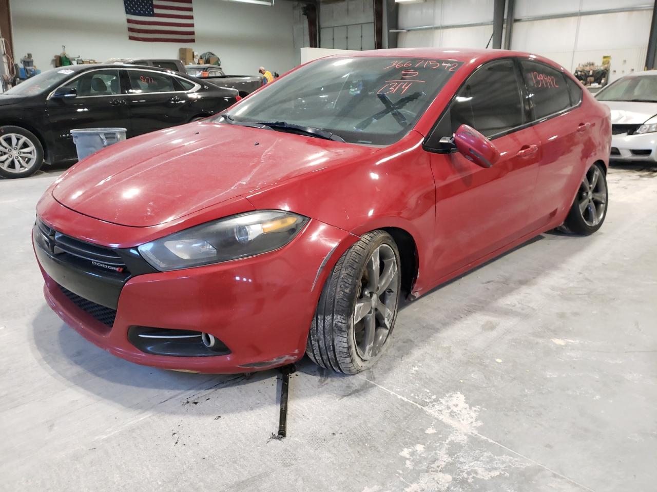 Photo 2 from auction – 2014 DODGE DART GT with VIN 1C3CDFEB9ED921314
