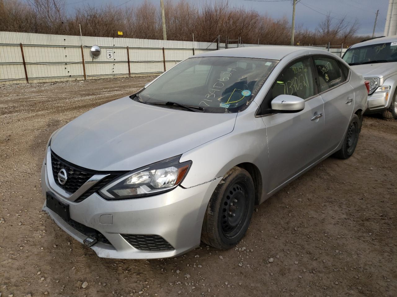 Photo 2 from auction – 2018 NISSAN SENTRA S with VIN 3N1AB7AP4JY308317
