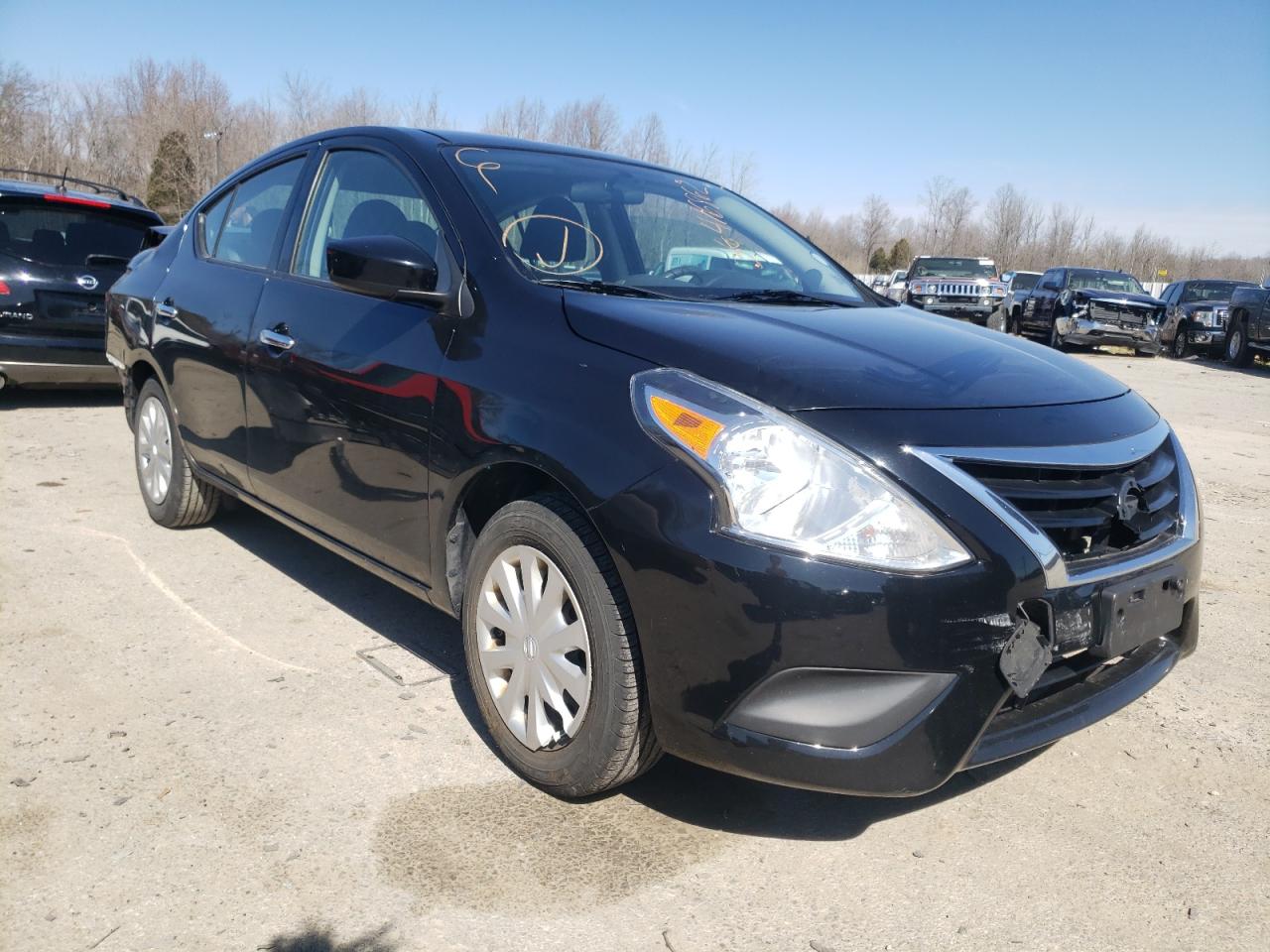 NISSAN VERSA S 2016 with VIN 3N1CN7AP5GL807777 - Photo from auction