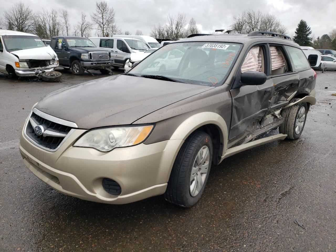 Photo 2 from auction – 2008 SUBARU OUTBACK with VIN 4S4BP60CX87318434