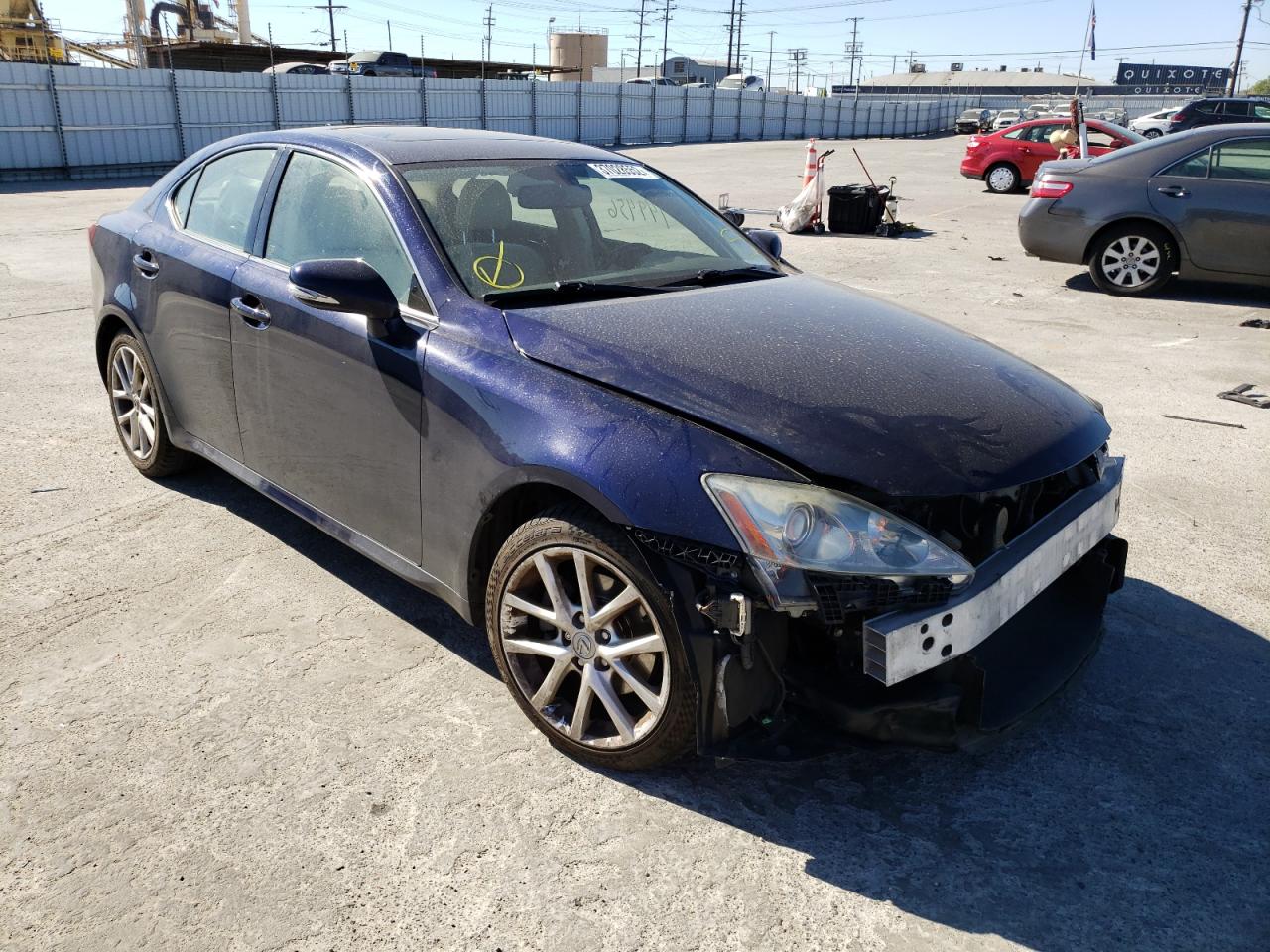 LEXUS IS 250 2013 with VIN JTHBF5C22D5193454 - Photo from auction