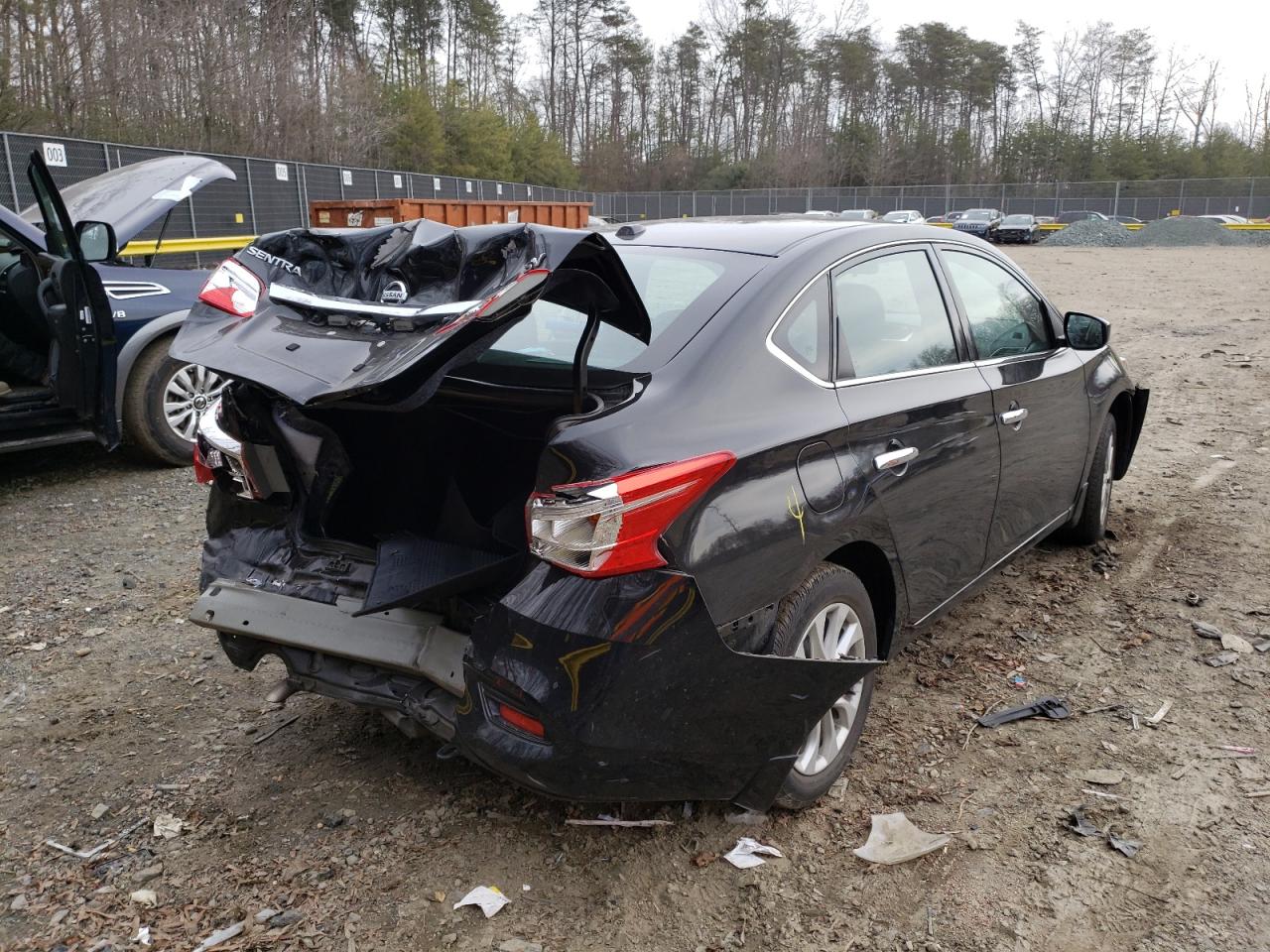 Photo 4 from auction – 2019 NISSAN SENTRA S with VIN 3N1AB7AP2KY217970