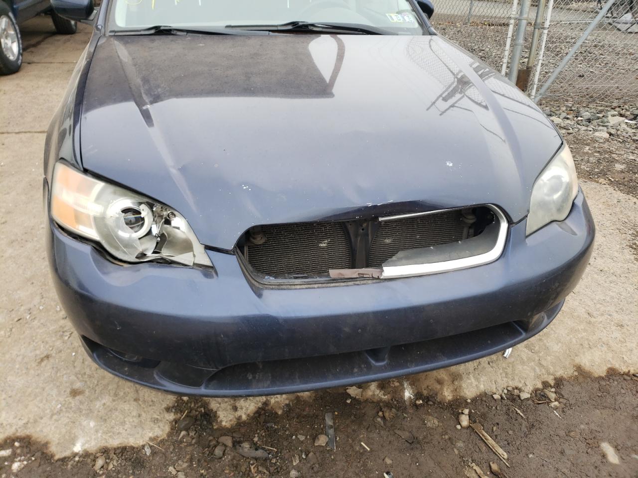 Photo 9 from auction – 2005 SUBARU LEGACY 2.5 with VIN 4S3BP626X57311975