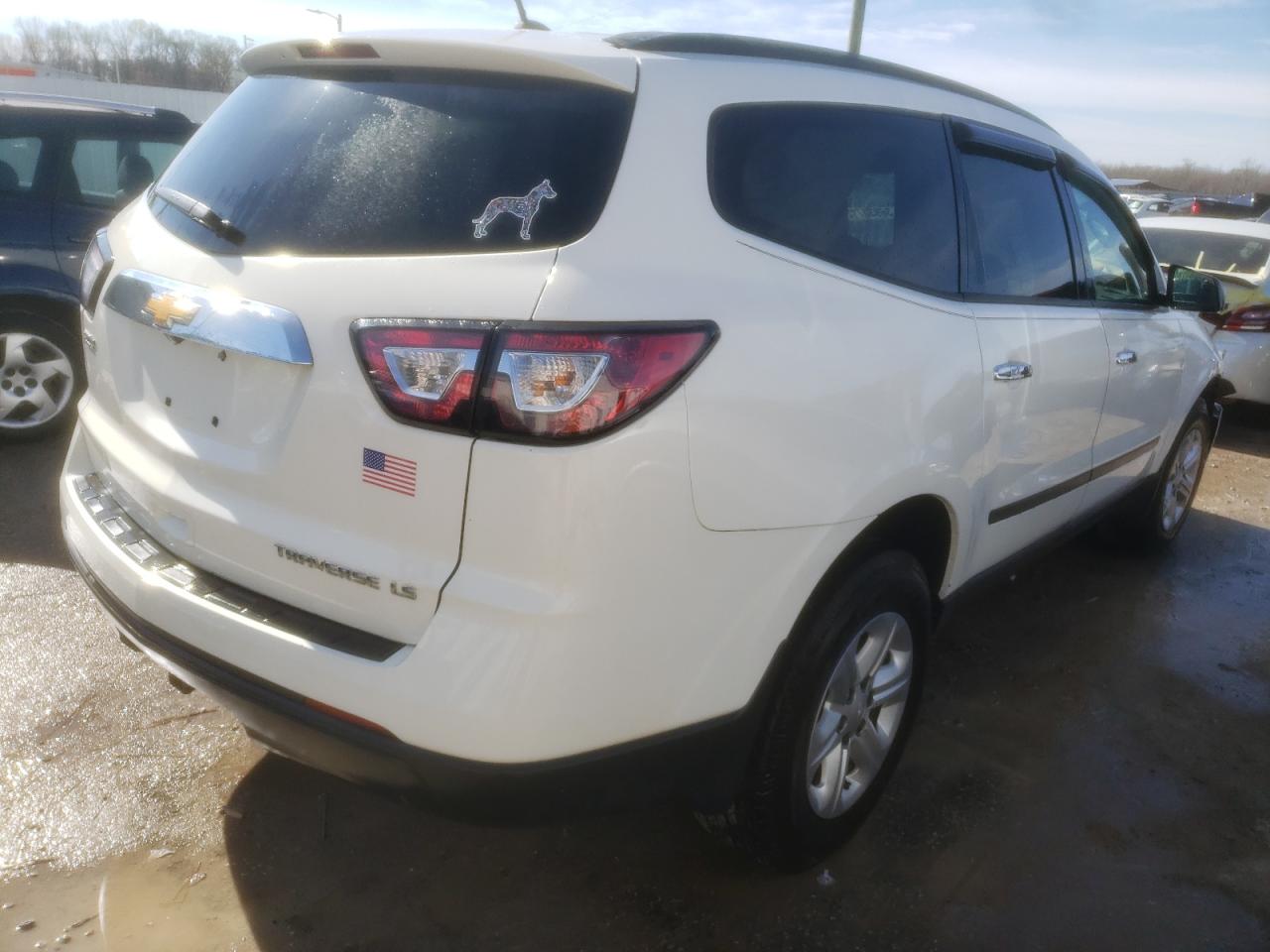 Photo 4 from auction – 2013 CHEVROLET TRAVERSE L with VIN 1GNKRFKD8DJ108228