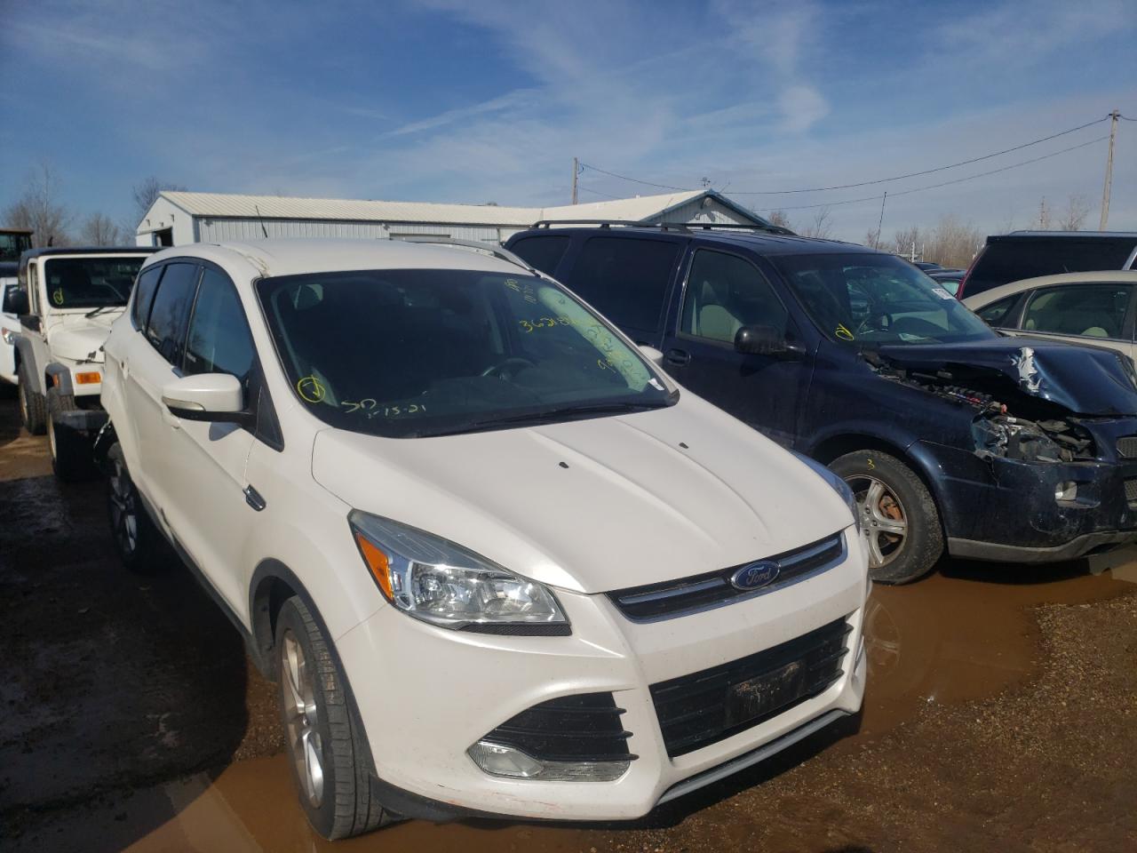 FORD ESCAPE TIT 2014 with VIN 1FMCU0J97EUD92470 - Photo from auction