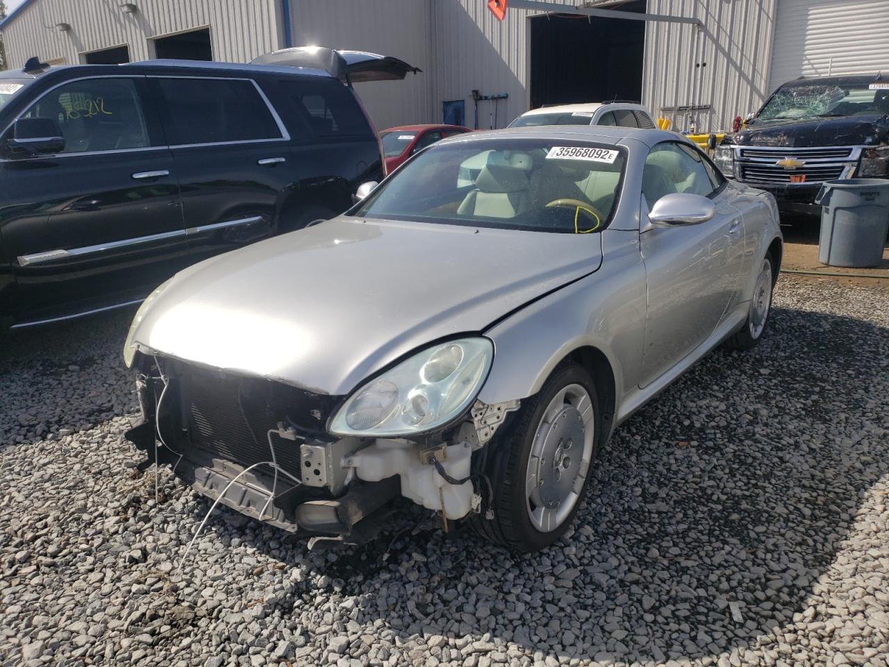 Photo 2 from auction – 2004 LEXUS SC 430 with VIN JTHFN48Y740055563