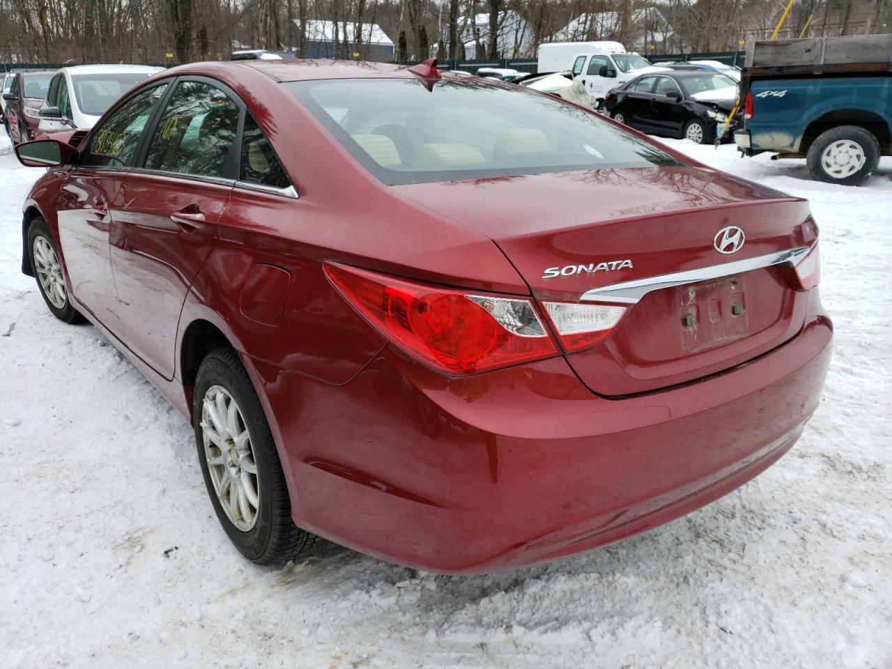 Photo 3 from auction – 2013 HYUNDAI SONATA GLS with VIN 5NPEB4AC6DH728818