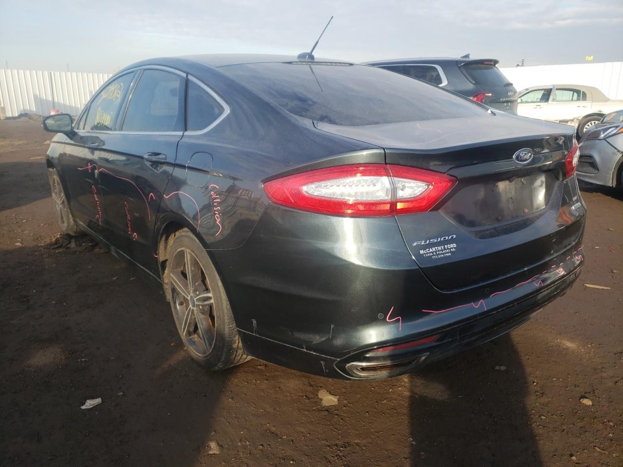 Photo 3 from auction – 2016 FORD FUSION SE with VIN 3FA6P0H92GR213590